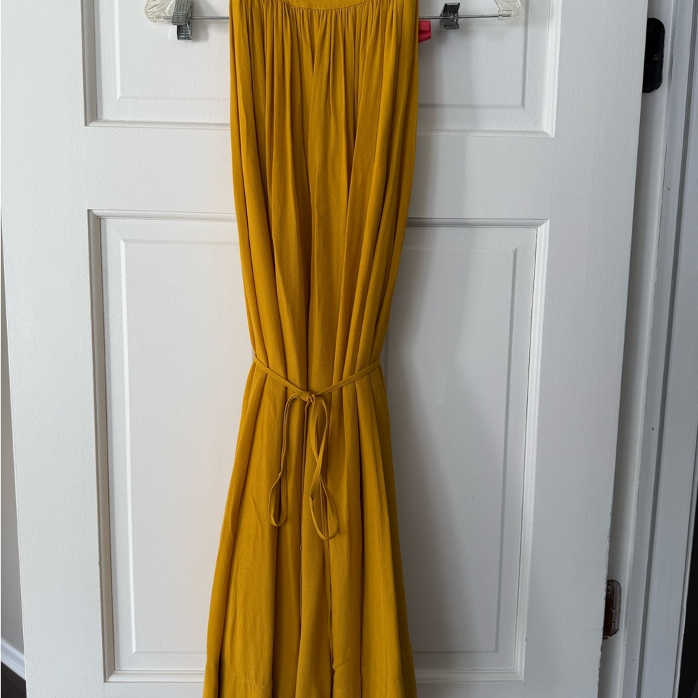 Banana Republic Golden Yellow Dress